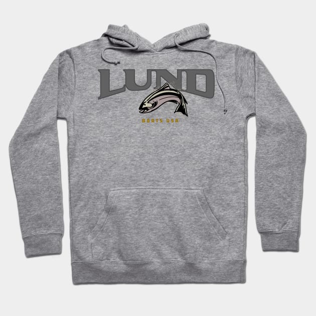 Lund Boats Hoodie by Midcenturydave